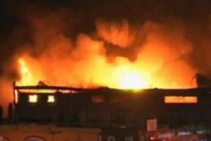 Kocaeli'de fabrika yangını
