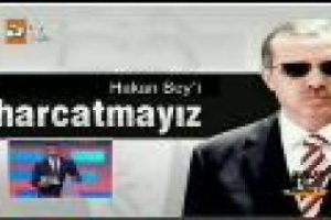 Hakan Bey, Erdoğan'ın pankartını astırdı
