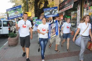 Yabancı tanıtım elçileri Bursa için yürüdü