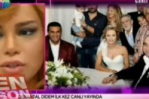 Didem'den Tatlıses evliliğine ilk yorum