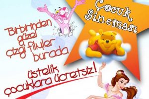 Çocuklara ücretsiz sinema
