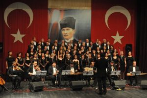 Şarkılar öğretmenler için söylendi