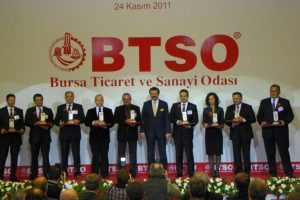 BTSO ödülleri sahiplerini buldu