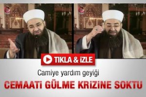 Cübbeli Ahmet hoca gülme krizine soktu