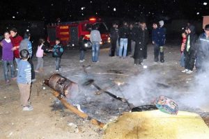 7 Kişilik ailenin kaldığı çadırda yangın