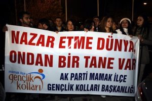 Erdoğan'ı mest eden pankart