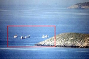 Kardak' ta Yunan balıkçıların ihlali başladı