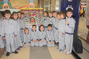 Anaokulu öğrencilerinden yeni yıl sergisi