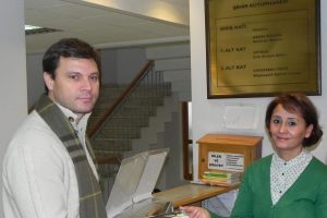 Ertuğrul Sağlam Şehir Kütüphanesi'nde
