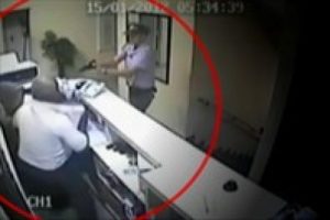 Polis soyguncuyu böyle öldürdü