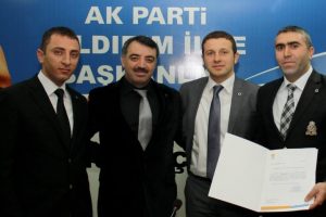 ak parti yıldırım gençlik kolları nda görev değişimi 