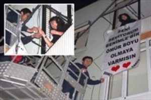 itfaiyeci sevgiliden şaşırtan evlenme teklifi