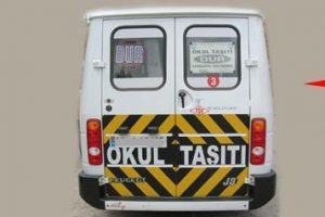öğrenci servisine saldırı