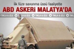 Amerikan askeri Malatya'da