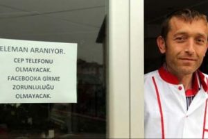 Facebook'a girmeyen eleman arıyor