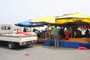 Nilüfer'de pazar meydan muharebesi