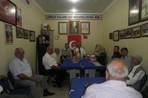 Saadet'ten gazilere ziyaret