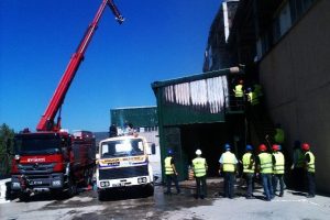 Bozüyük'te fabrika yangını
