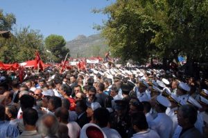 Köyceğiz şehidini uğurladı
