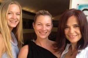 İngiliz top model Kate Moss Bodrum'da