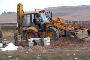 Sıfır noktasında mevziler kazıldı
