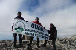 Uludağ'dan Bursa'ya zorlu yürüyüş