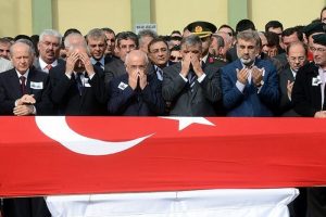 Şehitlerimizi uğurladık