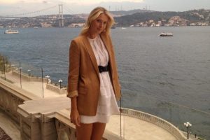 Sharapova'dan 'hello İstanbul' fotoğrafı