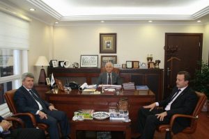 Gülsar'dan Aktürk'e ziyaret