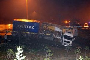 TIR kazası!