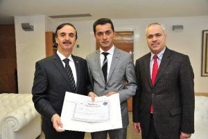 Keskin'e Valilik'ten teşekür belgesi