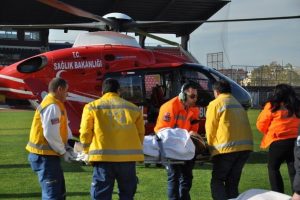 Hava ambulansı hayat kurtarmaya devam ediyor