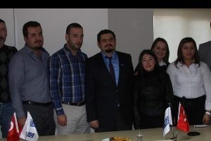 Genç girişimciler İkayder'i ziyaret etti