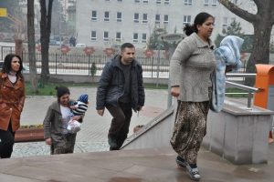 Bursa'da adliyeye böyle geldiler