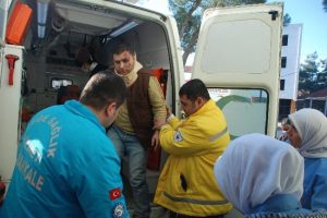 Avcılar kaza yaptı: 2 yaralı