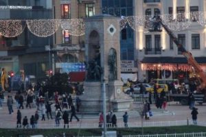 Taksim yeni yıla hazır