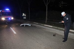 Bursa'da motsiklet kazası!