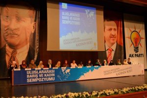 Dünya kadınları Bursa'dan 'barış' için ses verdi