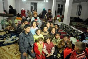 400 nüfuslu köye 1000 Suriyeli sığındı