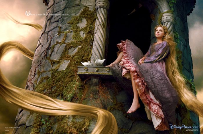 Taylor Swift 'Rapunzel' oldu