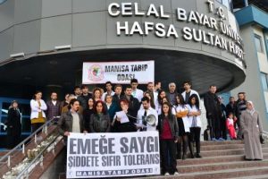 Doktor adayına saldırı kınandı
