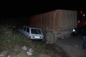 Kocaeli'de kamyon faciası
