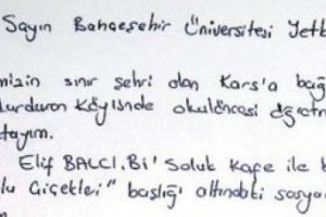 Kader değiştiren mektup!