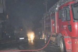 Yangın can aldı