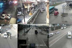 Bursa'da kazalar MOBESE'ye böyle yansıdı