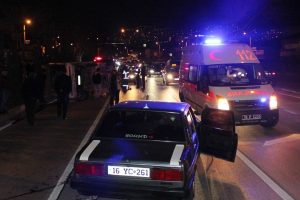 Kaza yapıp kaçtı!