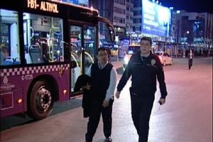 Otobüs şoförüne bıçaklı saldırı