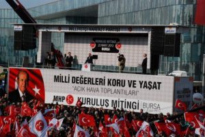 MHP Lideri Bahçeli Bursa mitinginde ağır konuştu