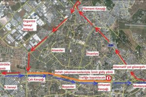 Bursa - İzmir Yolu trafiğe kapanıyor