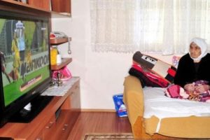 105 yaşında maç keyfi